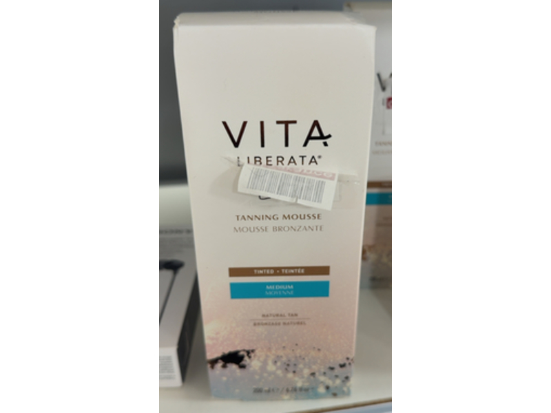 Vita Liberata Tinted Tanning Mousse, Medium, 6.76 fl oz/200 mL