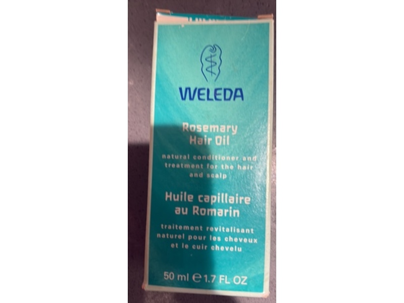 Weleda Hair Oil, Rosemary, 1.7 fl oz/50 mL