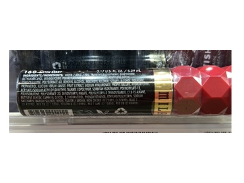 Milani Color Fetish Hydrating Lip Stain, 160 Bitten Berry, 0.17 fl oz/5.29 mL