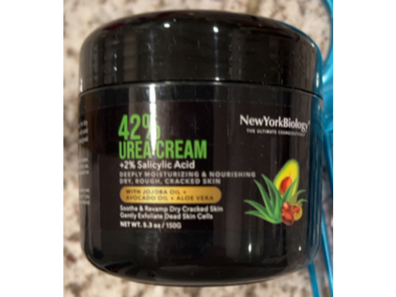New York Biology 42% Urea Cream, 2% Salicylic Acid, 5.3 oz/150 g