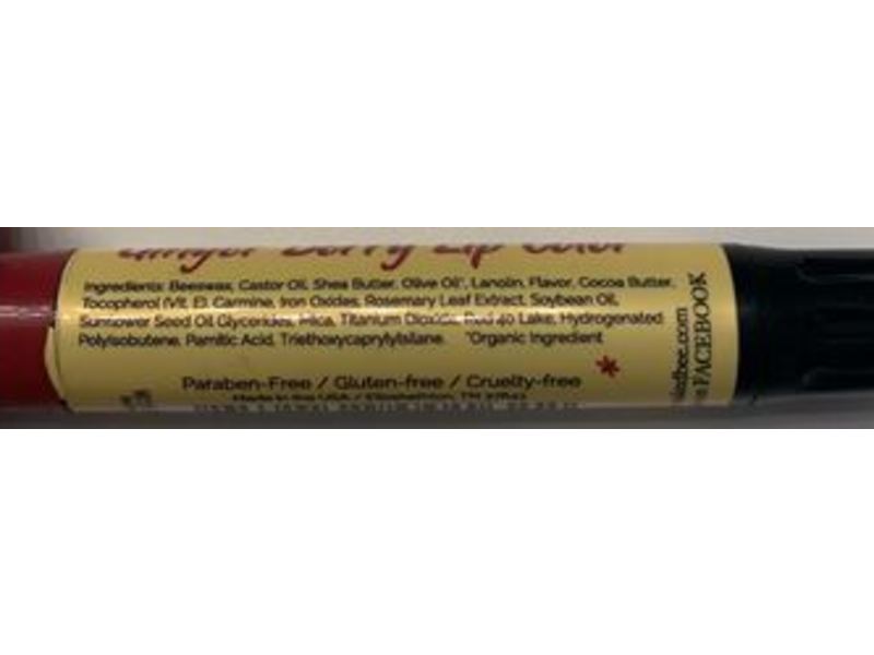 The Naked Bee Ginger Berry Lip Color, 0.09 oz/2.55 g