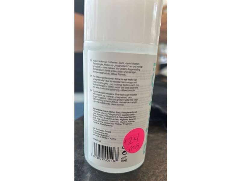 Refectocil Micellar Eye Make-up Remover, 5.07 fl oz/150 mL