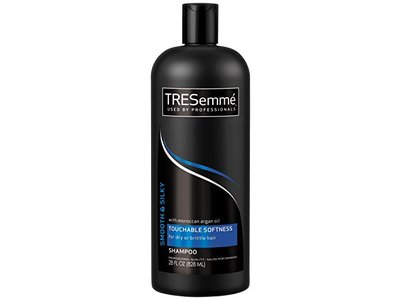 TRESemme Touchable Softness Shampoo, Moroccan Argan Oil, 28 fl oz/828 mL, Pack Of 2