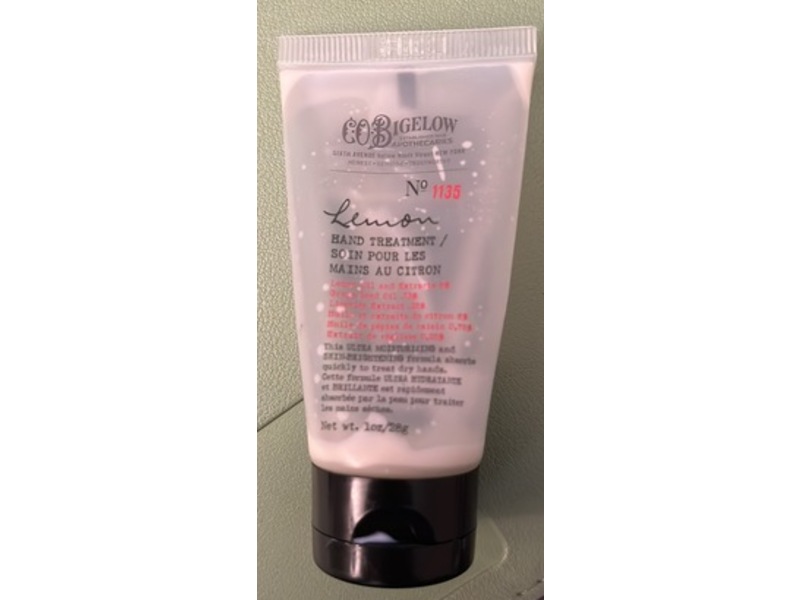 C.o. Bigelow Hand Treatment, Lemon, 1 oz/28 g