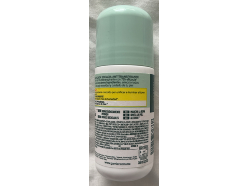 Garnier Obao Dermo-Efficacy Roll-On Antiperspirant, Vitamin C, 65 g