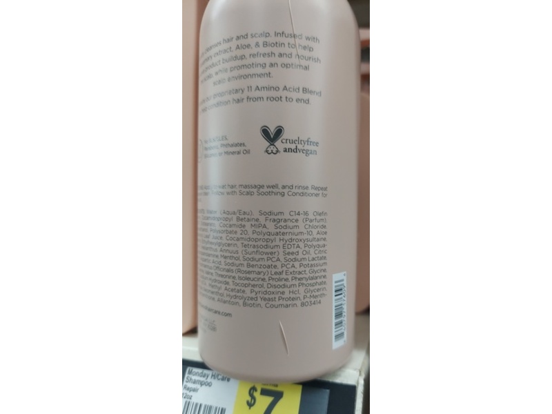 Root To End Haircare Scalp Soothing Shampoo, Rosemary + Aloe, 13 fl oz/385 mL