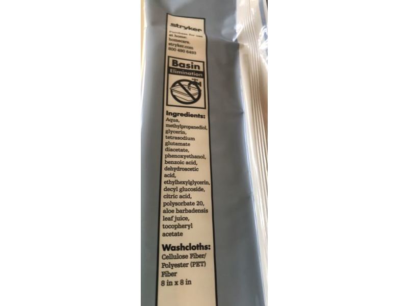 Stryker Sage Bath Cleansing Washcloths, Fragrance Free, 5 Count