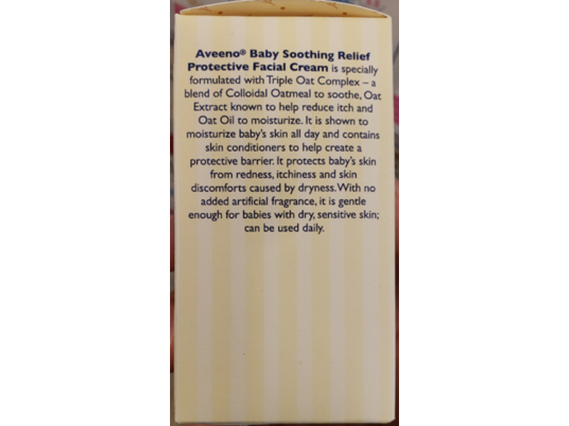 Aveeno Baby Soothing Relief Protective Facial Cream, 48 g