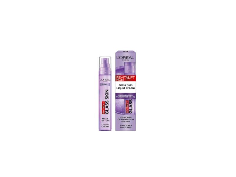 L'Oreal Paris Revitalift Filler Glass Skin Liquid Cream, 50 mL