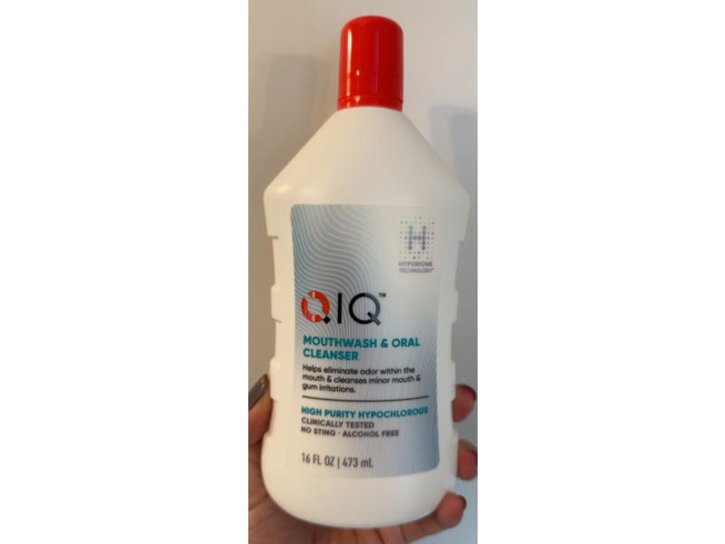 QIQ Mouthwash & Oral Cleanser, 16 fl oz/473 mL