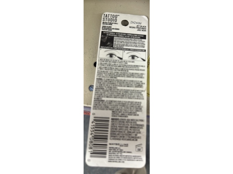 Maybelline New York Tattoo Studio Liquid Eyeliner, 880 Jet Black,