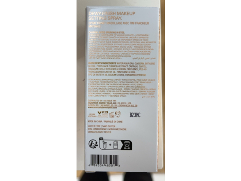 Anastasia Beverly Hills Dewy Set Setting Spray, 1.0 fl oz/30 mL