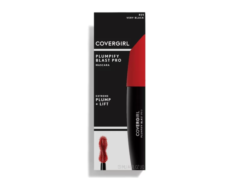 CoverGirl Plumpify BlastPro Mascara, Very Black, 0.44 fl oz/13.1 mL