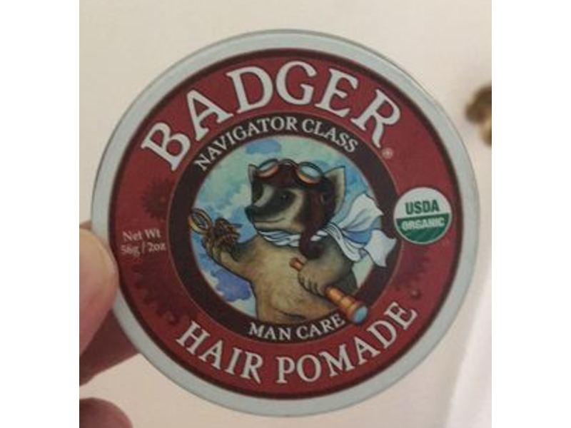 Badger Man Care Hair Pomade, Navigator Class, 2 oz/56 g
