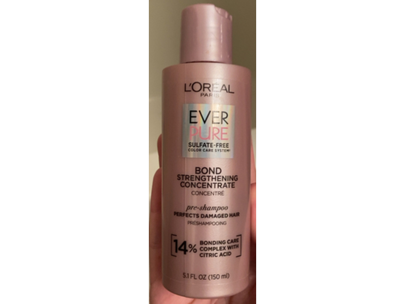 L’Oréal Paris EverPure Bond Strengthening Pre Shampoo, 5.1 fl oz/150 mL