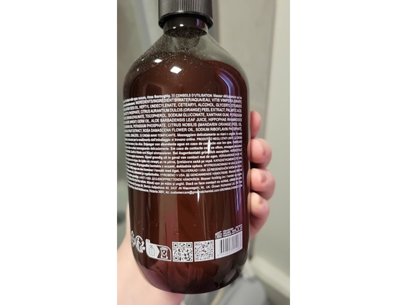 Grown Alchemist Restorative Hand Cream, Vanilla And Orange Peel, 16.9 fl oz/500 mL