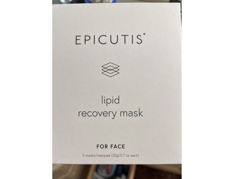 Epicutis Lipid Recovery Mask, 0.7 oz/20 g, 5 Count