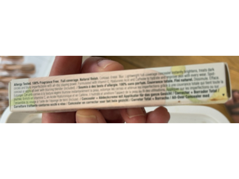 Clinique Even Better All-Over Concealer + Eraser, W98 Cream Caramel, 0.2 fl oz/6 mL