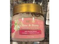 Global Beauty Care Exfoliating Body Scrub, Rose & Peony, 6 oz/170 g - thumbnail 2