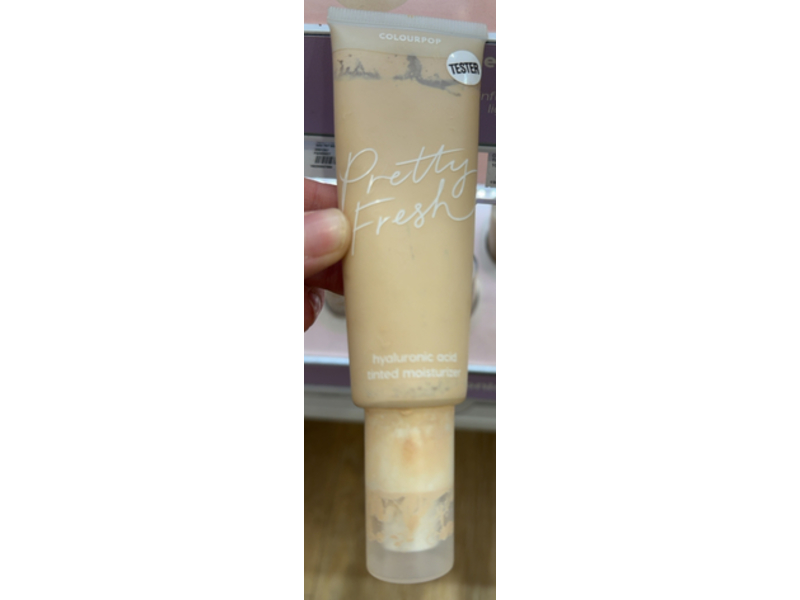 Colourpop Pretty Fresh Tinted Moisturizer, Fair 4N, Hyaluronic Acid, 1.45 fl oz