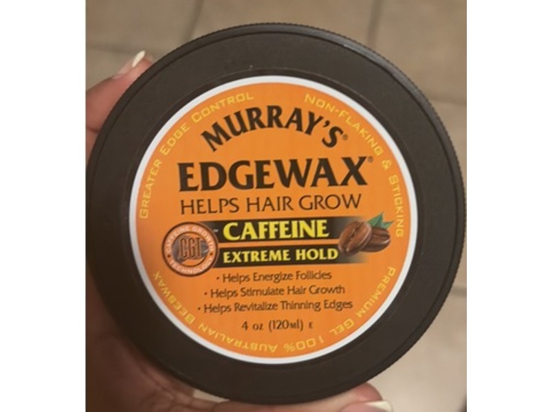 Murray's Extreme Hold Edgewax, Caffeine, 4 oz/120 mL