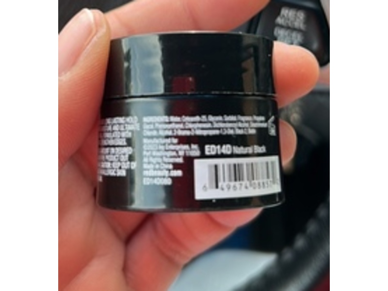 Red By Kiss Edge Fixer Maximum Hold Color, Natural Black, 0.50 fl oz/15 mL