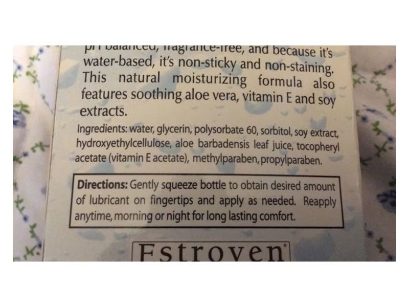 Estroven Feminine Moisturizer & Lubricant, 4 oz/113 g