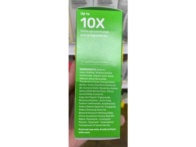 Ethique Scalp Health Solid Shampoo Bar, Oatmeal & Karanja Oil + Neem Seed Oil, 3.9 oz/110 g