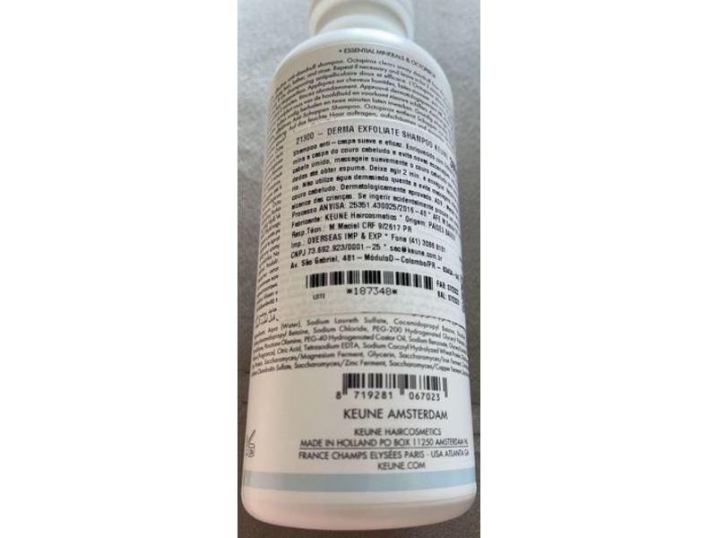 Keune Care line Derma Exfoliate Shampoo, 10.0 fl oz/300ml