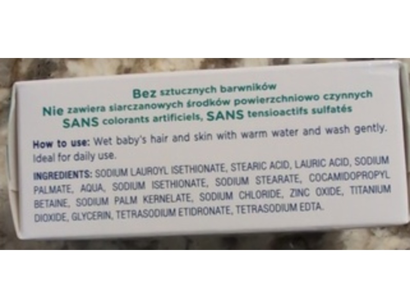 Baby Dove Bathing Bar, Fragrance Free, 3.17 oz/90 g