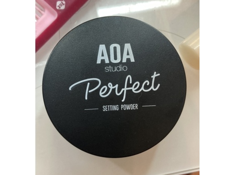 AOA Studio Perfect Setting Powder, Soft Light, 0.24 oz/7 g