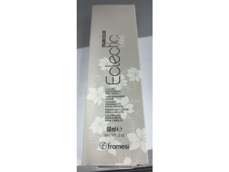 Framesi Framcolor Eclectic Care Permanent Hair Color, 6 Dark Blonde, 2 oz/60 mL