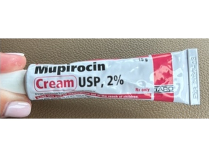 Mupirocin Cream 2%, 15 g, Taro (Rx)