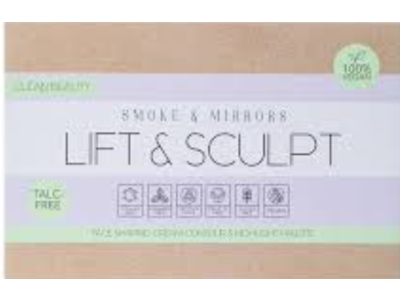 Smoke & Mirrors Cosmetics Lift + Sculpt Face Shaping Cream Contour + Highlight Palette, 0.14 oz/3.8 g