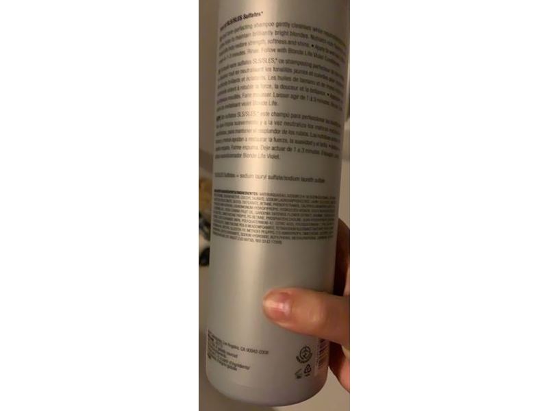 Joico Blonde Life Violet Shampoo, 33.8 fl oz/1 L