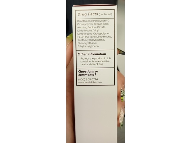 Sente Even Tone Mineral Sunscreen, SPF 36, Medium-Dark, 1.7 fl oz/50 mL