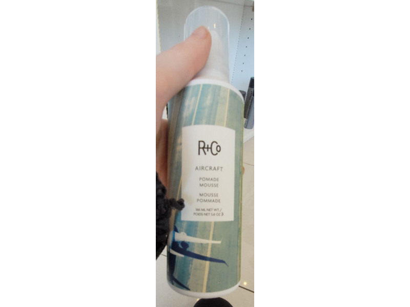 R+Co Aircraft Pomade Mousse, 5.6 oz/165 mL