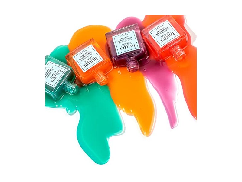 Butter London Jelly Preserve Strengthening Treatment, Strawberry Rhubarb, 0.4 fl oz/11 mL