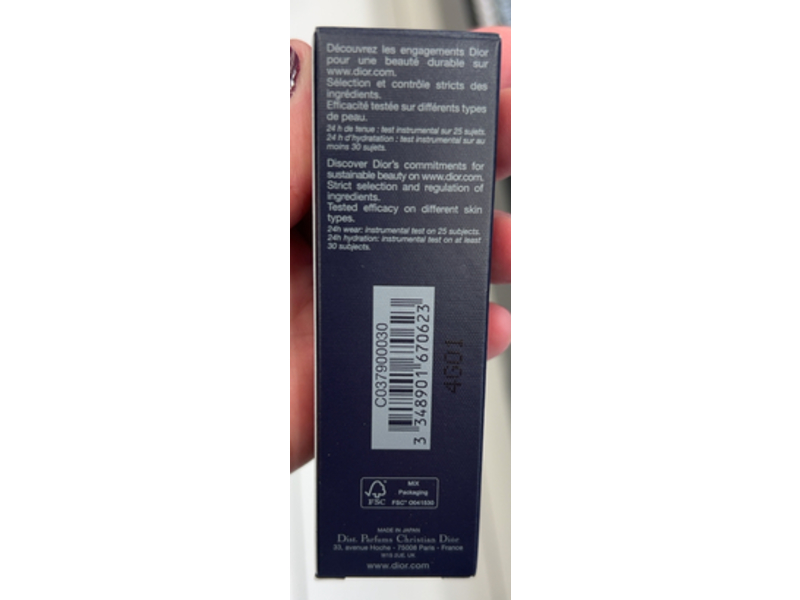 Dior Forever Skin Perfect Multi-Use Foundation Stick, 3N Neutral, 0.35 oz/10 g