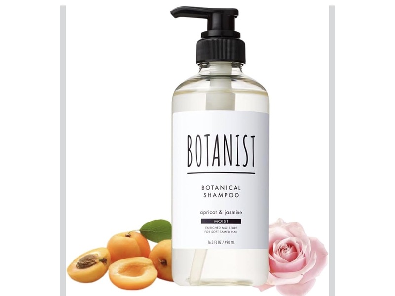 Botanist Botanical Shampoo, Moist, Apricot & Jasmine, 16.5 fl oz/490 mL