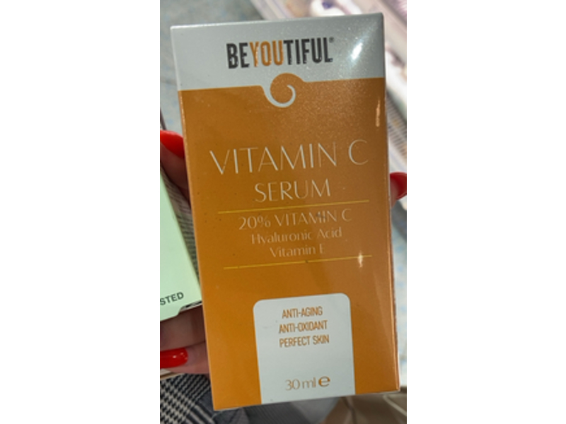 Beyoutiful Serum, 20 % Vitamin C, Hyaluronic Acid & Vitamin E, 30 mL