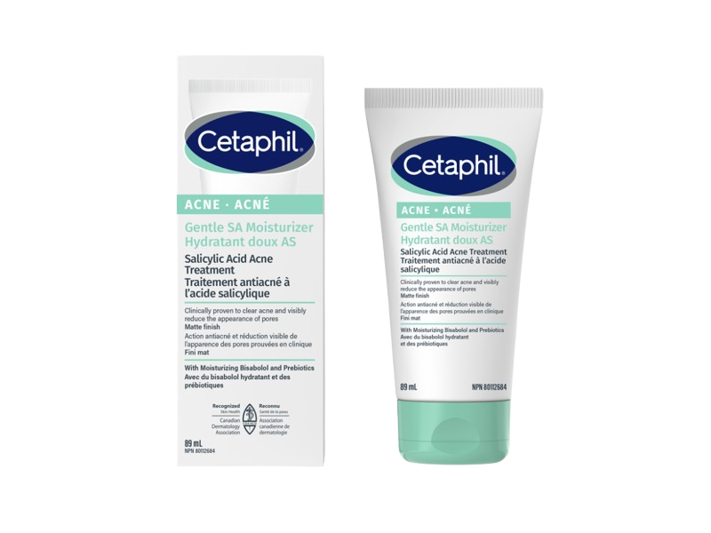 Cetaphil Gentle Acne Moisturizer, Salicylic Acid, 89 mL