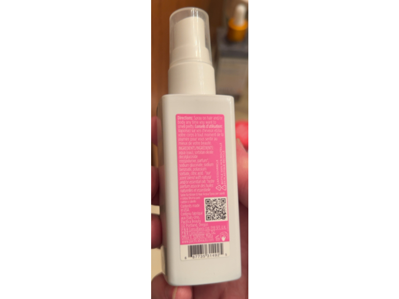 Pacifia Dream Moon Hair & Body Mist, 2 fl oz/59 mL