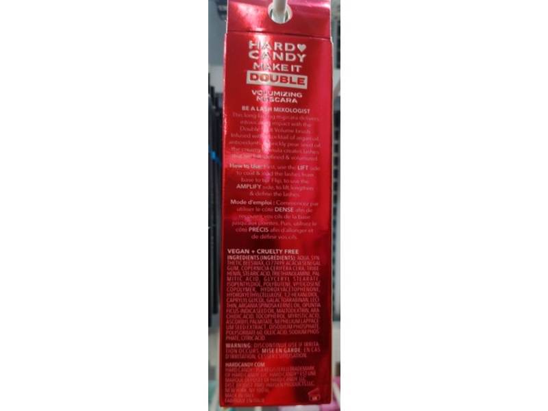 Hard Candy Make It Double Volumizing Mascara, Hyper Black, 0.47 oz