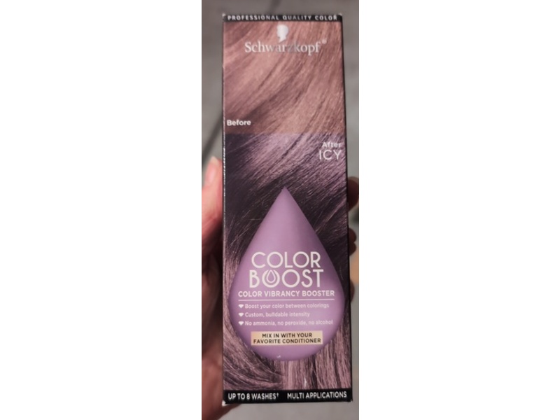 Schwarzkopf Color Boost Vibrancy Booster, Icy, 1 fl oz/30 mL