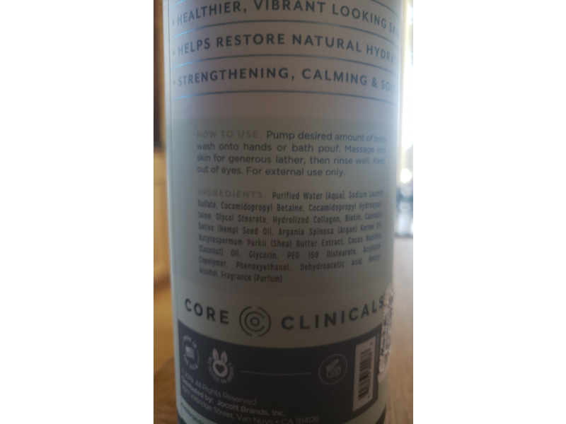 Core Clinicals Revitalizing Body Wash, 32 fl oz