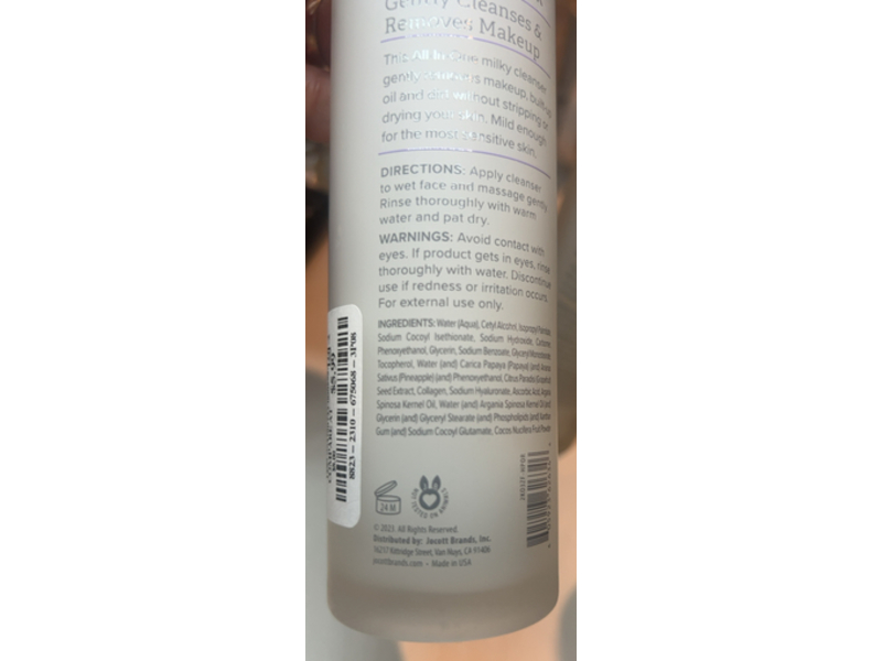 Nature Love All In One Facial Cleansing Milk, 6 fl oz/177 mL