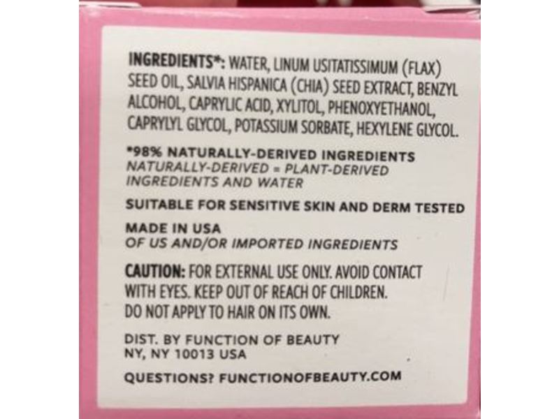 Function Of Beauty Curl Definition, 2 fl oz