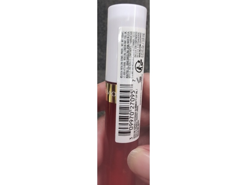 Revlon Super Lustrous Glimmer Lip Oil, 003 Glow Mama, 0.13 fl oz/3.8 mL