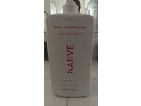 Native Body Wash, Vanilla & Cactus Flower, 36 fl oz/1.06 L - thumbnail 2